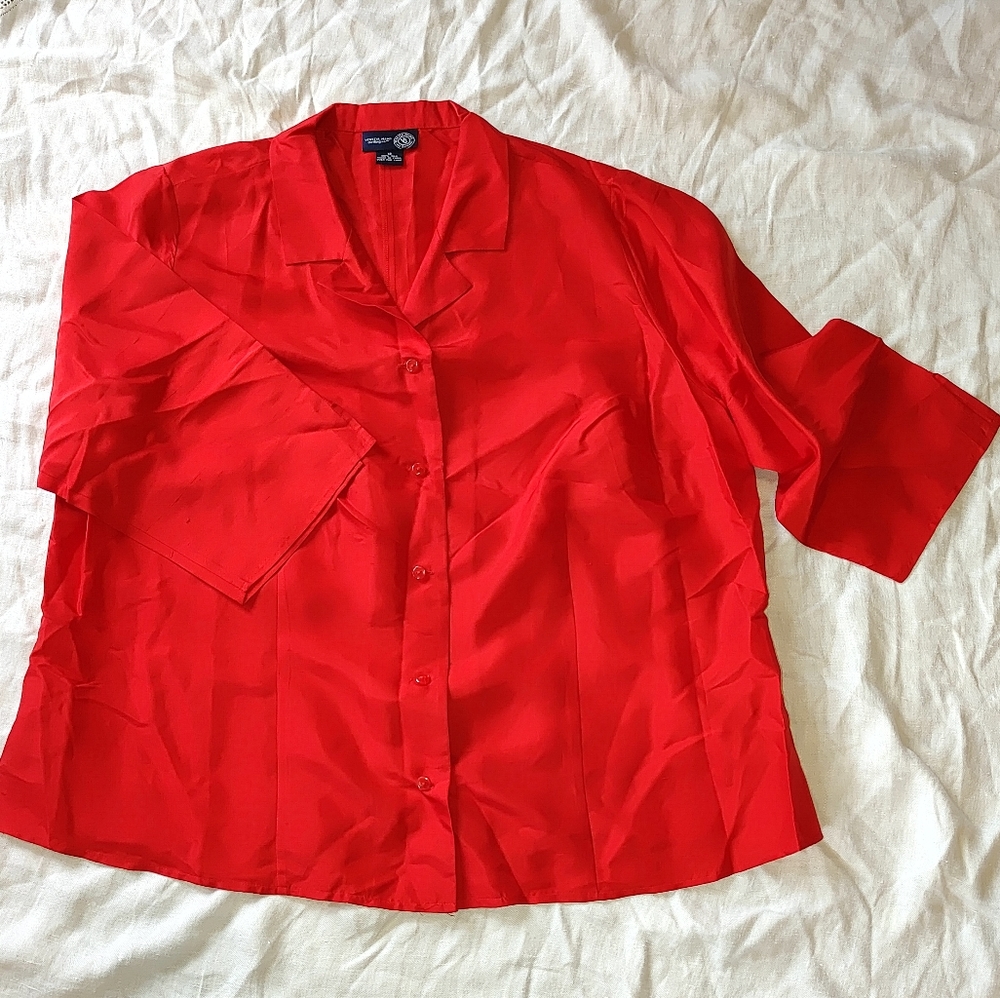 Venezia Red Camisole Top